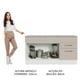 thumbnail image 5 of Mueble de Cocina Para Tarja 150 cm 2 Cajones y 2 Puertas Blanco Crema Agata Madesa, 5 of 5