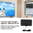 thumbnail image 1 of Black Portable Professázico HD HD TV Digital Antena Digital Antena de Televisis LIGERO Strong Conectividad Soporte 1080p MODO DE ALTA DEFENÍA, 1 of 7