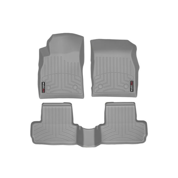 WeatherTech Custom Fit FloorLiners compatible with 2012-2017 Buick Verano - 1st & 2nd Row, Grey