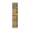 thumbnail image 3 of 78.74" Tall Arched Bookcase, Mid Century Modern 4-Tier Arched Storage Bookcase with Open Display Storage Shelf for Dining Room, Living Room,Bedroom, 3 of 3