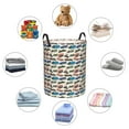 thumbnail image 4 of Easygdp Train for Large Dirty Clothes Hamper, Lightweight Storage Basket, Household Laundry Bag with Handle-Medium, 4 of 6