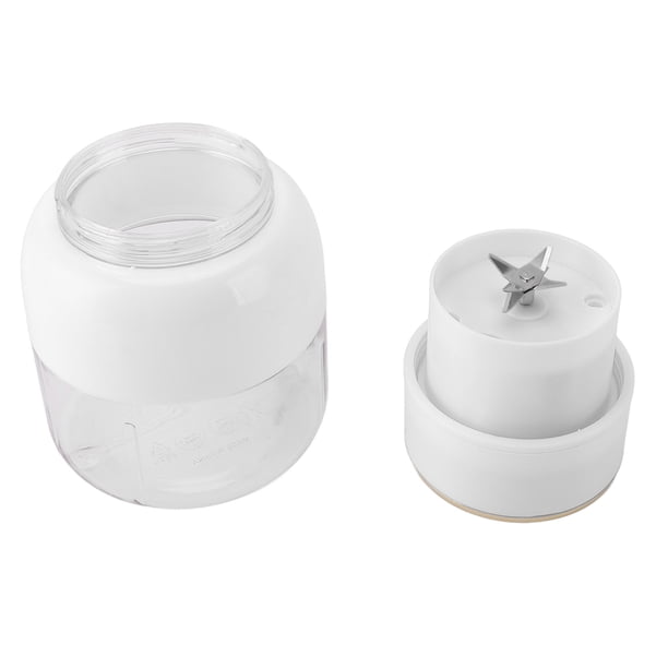 Licuadora Portátil, Licuadora Exprimidora Recargable Por USB, Licuadora Personal Con 4 Cuchillas Mini Licuadora Desmontable Para Batidos Y Batidos Para El Hogar, Deportes, Oficina