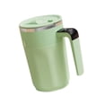 thumbnail image 4 of Taza de café con agitación automática, taza mezcladora automática, taza de té, carga eléctrica para bebidas verde claro, 4 of 8