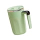 thumbnail image 4 of Taza de café con agitación automática, taza mezcladora automática, taza de té, carga eléctrica para bebidas verde claro, 4 of 8