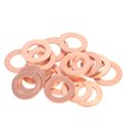 thumbnail image 4 of 200-Piece M5-M14 Copper Washer Gasket Set Flat Ring Seal Combination Kit with Box 9 Sizes Suitable for Hardware Accessories, 4 of 8