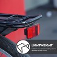 thumbnail image 3 of DECORNIJIA 1Set Aluminium Alloy Taillight Bracket for Bicycles Cyclists Night Riding, 3 of 8