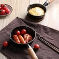 thumbnail image 7 of Forged Iron Melting Pot, Small Cast Iron Pan, Lightweight Iron Wok for Heating Milk Melting Chocolate Candy, Compact Hand Washable Cooking Pot with Uniform Fast Heating, 7 of 7