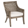 thumbnail image 1 of Office Star OSP Designs Chaise d'Appoint en Gris, 1 of 3
