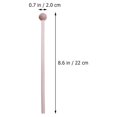 thumbnail image 3 of Shisuyan 8Set Drumstick Set Wood Mallets Light Brown for Professionals and Beginners, 3 of 9