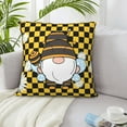 thumbnail image 6 of ZICANCN Decorative Throw Pillow Covers , Gnome Eif Couch Sofa Decorative Knit Pillow Covers for Living Room Farmhouse 16"x16", 6 of 8
