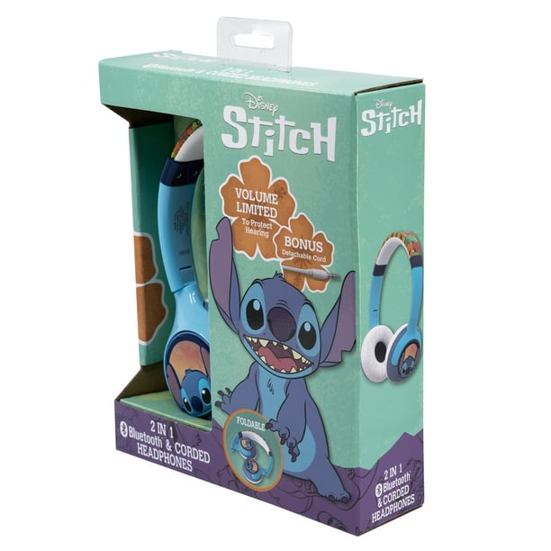 Ekids, Disney, Lilo & Stitch Headphones for Kids, Children Ages 6