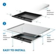thumbnail image 5 of Mount-It! Large Under Desk Pencil Drawer | 28" Maximum Extension, 5 of 9