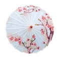 thumbnail image 2 of Sombrilla de Papel de aceite Oriental Hecha A mano Salvador A prueba de lluvia Estilo B, 2 of 10