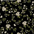 thumbnail image 3 of Challis Rayon Printed Fetching, Floral Woven Fabric, Soft Dress Material (CREAM/RED/GREY, ByYard), 3 of 3