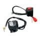 thumbnail image 1 of 1 Par De Interruptores De Manillar De Motocicleta De 22mm Para Ciclomotor Scooter De 125cc Sharpla  Interruptor del manillar, 1 of 9