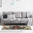 thumbnail image 6 of Octopus Modern Geometric Area Rug with Polyester Material for Living Room and Bedroom Décor - 4' x 6' Rectangle Floor Mat, 6 of 6