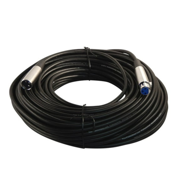 Your Cable Store 100 Foot XLR 3 Pin Male/Female Microphone Cable
