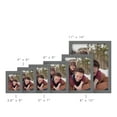 thumbnail image 4 of Modern Real Wood 8x10 inch Picture Frame in Gray, 4 of 7