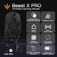 thumbnail image 2 of Mouse gamer SMACKAPE Beast X Pro inalámbrico de 39 g y 30.000 DPI, 2 of 6