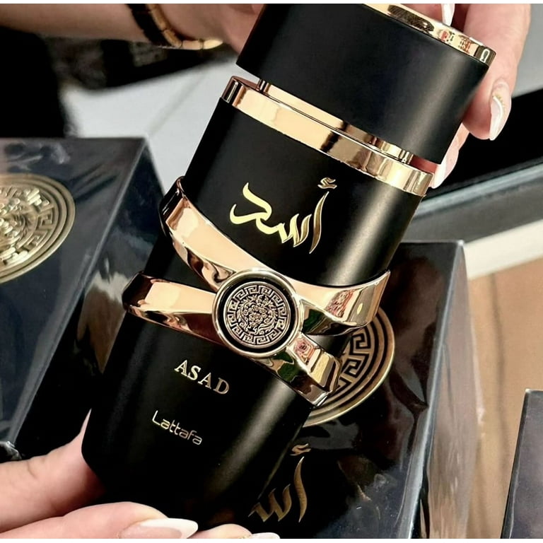 LATTAFA ASAD 3.4 oz Eau de Parfum (EDP) for Men & Women – Unisex