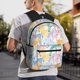 thumbnail image 5 of Fotbe Zebra Colourful Mochila Ligera Casual para Laptop para Hombres y Mujeres, Mochila Impermeable de Uso Diario, Mochila para Universidad, 5 of 5