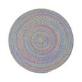 thumbnail image 1 of Colonial Mills BI50R036X036 3 ft. Botanical Isle Round Area Rug, Oasis Blue, 1 of 1