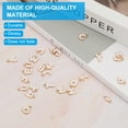 thumbnail image 4 of Uxcell Jewelry Making Charm , Alloy 26 English Letters Dripping Oil Pendants DIY for Necklace, Bracelet, Earring, White, 4 of 6