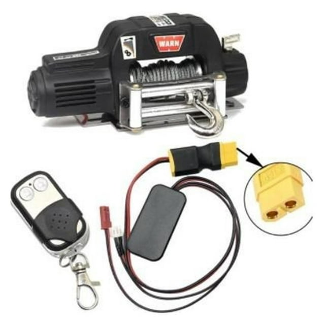 Utomotive Automatic Simulation Winch Suitable For 1:10 RC Remote Control Car Upgrade Accessories For Ship Car Truck ,Outstanding Load Capacity