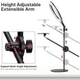 thumbnail image 4 of Ulanzi Desktop Ring Light Kit with Overhead Shooting Arm 10" Adjustable 3500K-6500K LED Fill Light for Photography, Makeup, Live Streaming & Video Recording, 4 of 14