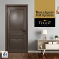 thumbnail image 3 of Embassy 3.5” x 3.5” Ball Bearing Door Hinge Heavy Duty Hinges Matte Black with Acorn Tips, 3 of 9