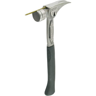 Titanium, Plain Grip, Straight Claw Hammer - 2XTE8