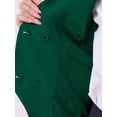 thumbnail image 6 of INSPIRE CHIC Women's Suit Vest Double Breasted Business Lapel Dressy Waistcoat Vest XS Dark Green, 6 of 7