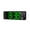 Green, variant on NEXAVKPR Large Screen LED Wall Clock with Remote Control Auto Brightness and Multifunctional Display for Bedroom or Study Decors
