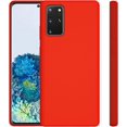 thumbnail image 2 of for Samsung S20 Plus/S20+ 5G Case Liquid Silicone Case Dual Layer Hybrid Hard PC Soft Silicone Gel Rubber Bumper Slim Fit Shockproof Protective Phone Case for Samsung S20 Plus 5G, Red, 2 of 6