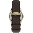 thumbnail image 3 of Timex Easy Reader 38mm Mens Quick Release Brown Leather Strap Watch (Model: TW2U71500), 3 of 4