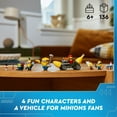 thumbnail image 4 of LEGO Despicable Me 4 Minions and Banana Car Toy Gift for Kids, Fun Illumination’s Despicable Me Toy Playset, Creative Building Minions Toy for Boys and Girls Aged 6 and Up, 75580, 4 of 8