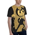 thumbnail image 4 of Unisex Bendy And The Ink Machine 3d Graphic Print Shirts For Mens Womens Casual Short Sleeve Tee Shirts Top, 4 of 7