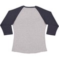 thumbnail image 2 of Ladies Baseball Fine Jersey T-Shirt-LA3530, 2 of 4