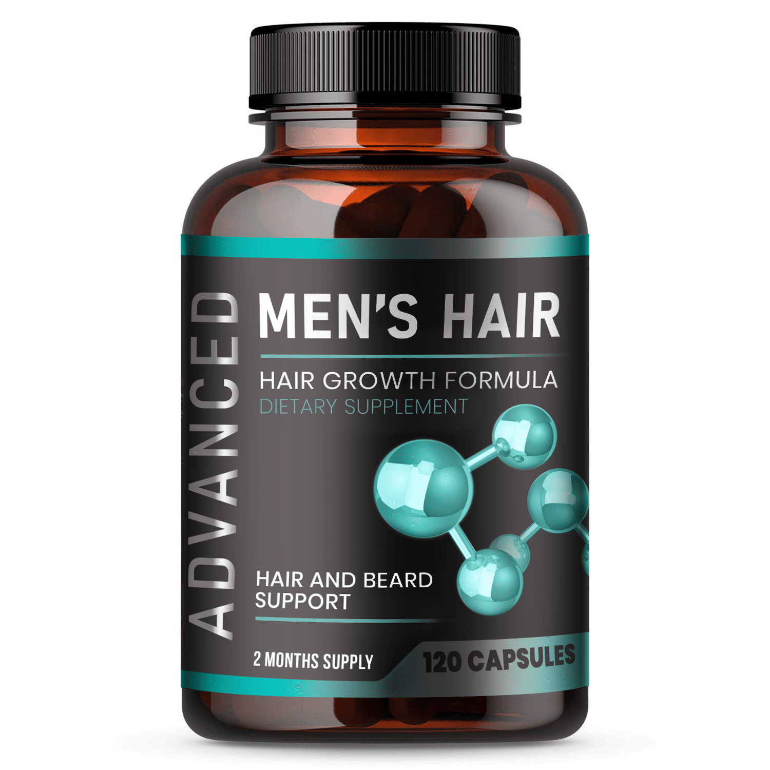 Hair Growth Vitamins For Men - Anti Hair Loss Pills. Regrow Hair ...