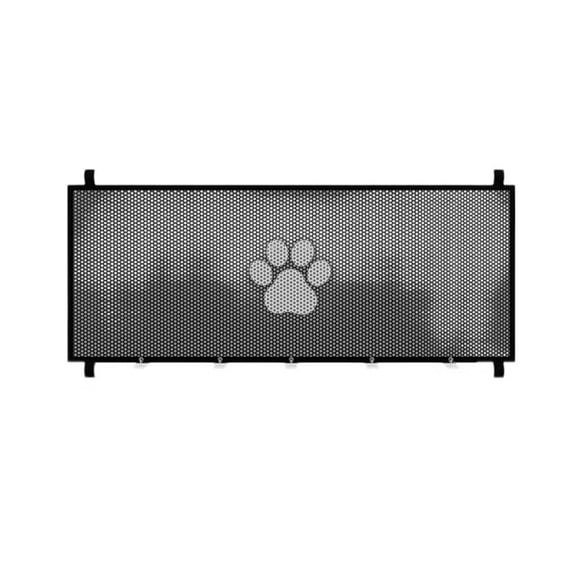 No Drill Pet Fence for Home Use, 70.86x30.7 Inch Anti Pet Door Fence Isolation Net for Staircase Entrance, Dog and Cat Protection Barrier
