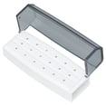 thumbnail image 2 of Estuche esterilizable en autoclave de 18 orificios para conservación limpia y uso en laboratorio, organizador de fresas dentales eficiente de color blanco, 2 of 8