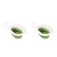thumbnail image 1 of Inteprter Colador de cocina, cesta de drenaje para fregadero, lavabo de secado de frutas de plástico, filtro de residuos lavable multifuncional, Verde blanco 2piezas, 1 of 6