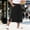 Black plus size capri pants with pockets a1, variant on Women Plus Size Wide Leg Elastic Waist Skirt Shorts with Pockets Casual Loose Capri Pants for Summer Workout Beach Lounge Lounge Travel Shorts, Wine 3XL