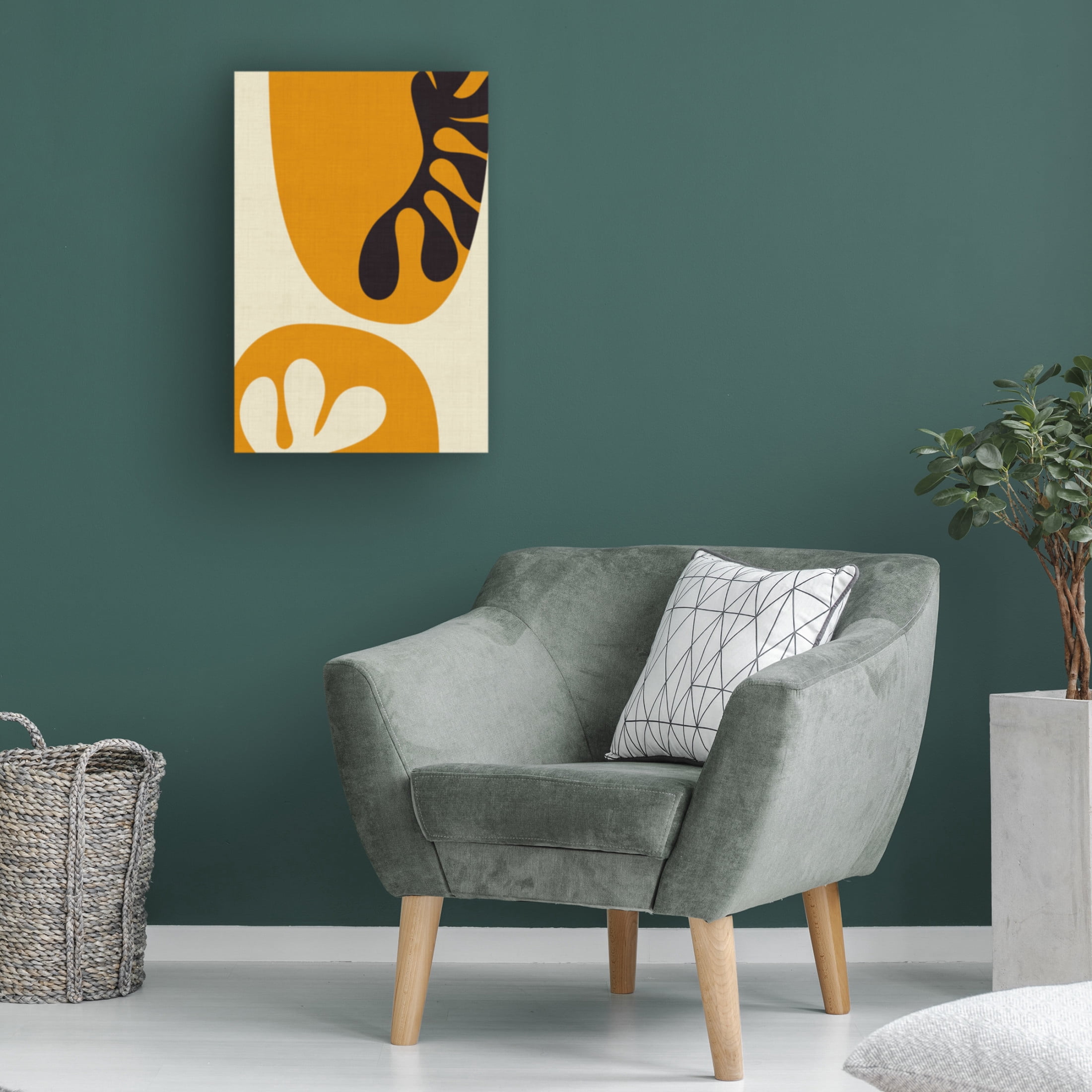 Trademark Fine Art Ana Rut Bre Matisse Cut Outs2 Canvas Wall Art