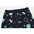 thumbnail image 6 of FEDPOP Toddler Boys Glow in the Dark Pajamas Space Graphic Sleepwear Kids Cotton Pjs 3T, 6 of 8