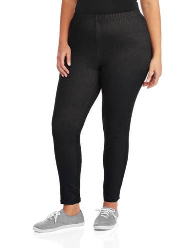 Women's Plus Size Essential Leggings - Walmart.com