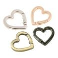 thumbnail image 5 of Spring O Round Carabiner Clip Triggers Spring Keyring Buckle,O for Bags,Purses Heart Shape, 5 of 5