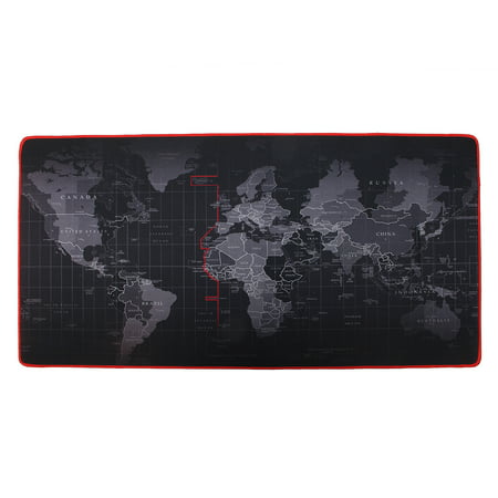 4 Size Cool World Map Gaming Mouse Pad Mat Keyboard Pad Non-Slip for Laptop Computer Desktop Decor