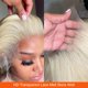 thumbnail image 3 of Peluca HELLOSH 613 Blonde Bob, 30 cm, cabello humano, densidad 200, 3 of 6