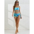 thumbnail image 5 of DARING DIVA Adjustable Spaghetti Straps Strappy Bikini Swimsuits XS Blue, 5 of 6